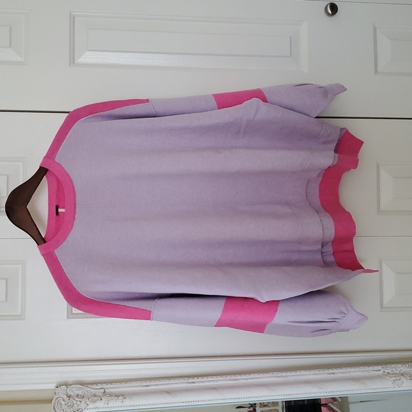 Free People Lavender and Fuchsia Sweater Size S - Picture 6 of 8